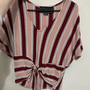 Polly Esther Striped Shirt